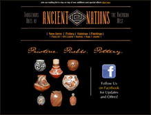 Tablet Screenshot of ancientnations.com
